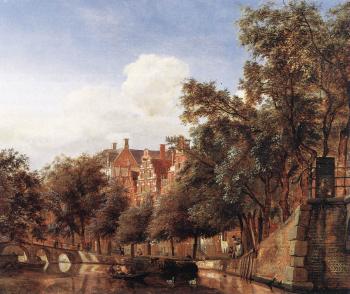 讓 範 德 海登 View of the Herengracht, Amsterdam 讓 範 德 海登 View of the Herengracht, Amsterdam
